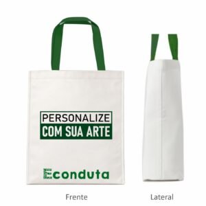 Sacola de Poliéster Ecológico Caixa